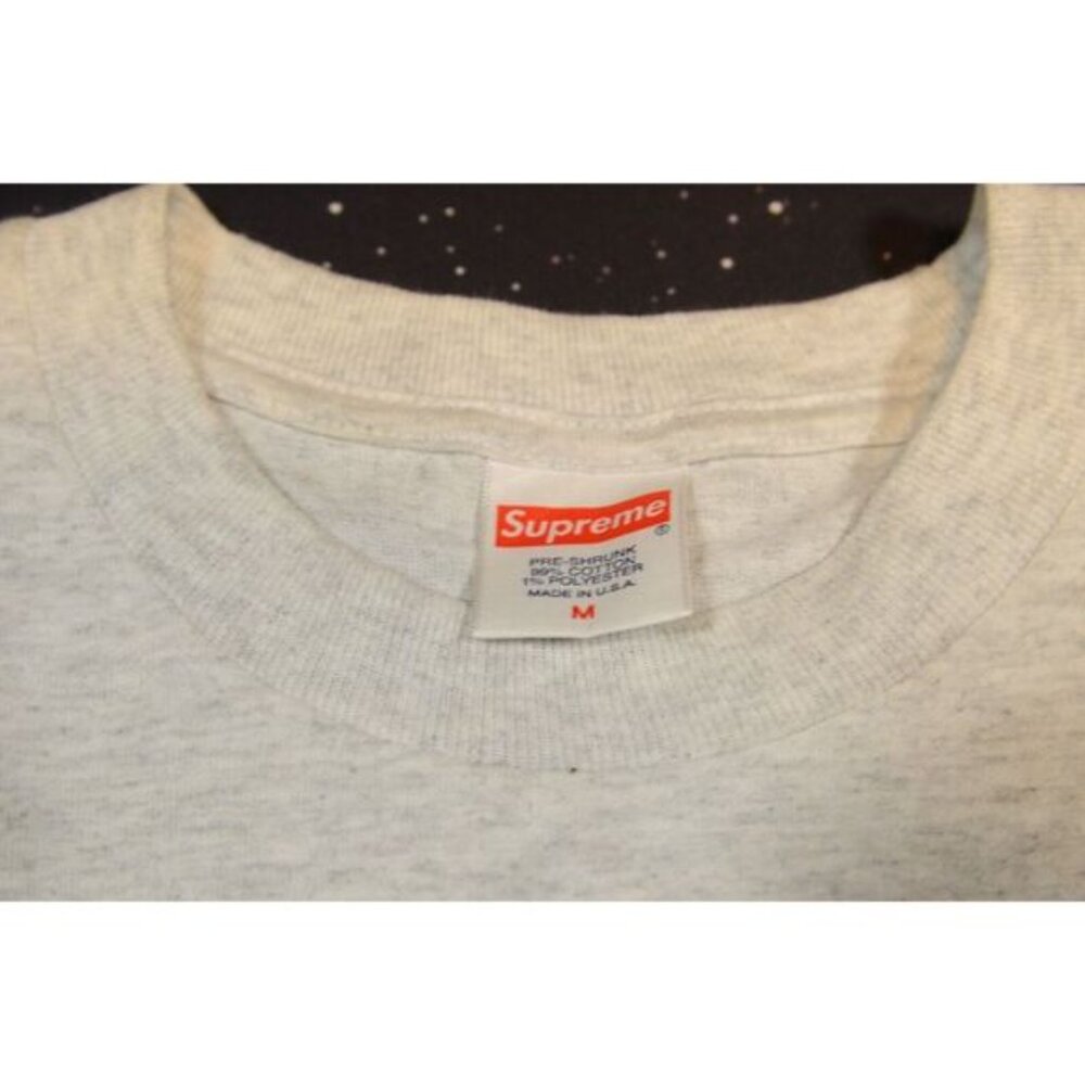 Supreme Molotov Kid Andy Howell Mens Shirt Heather Grey SS19 Medium Pre Owned - Picture 4 of 7